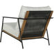Milan Stinson White Outdoor Armchair